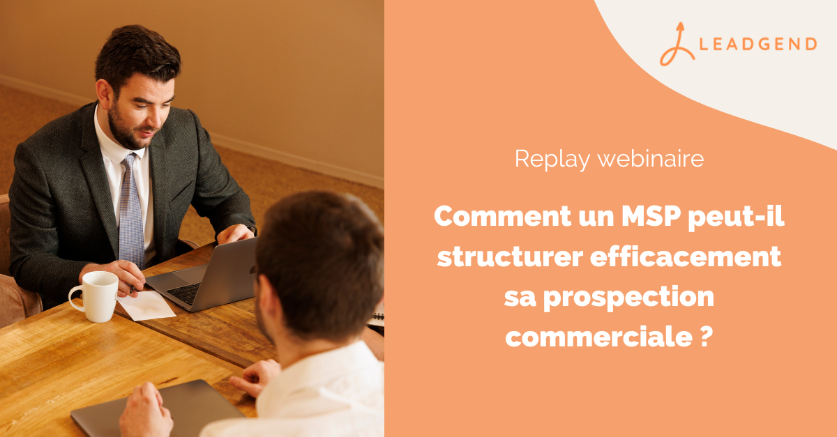 Leadgend - vignette replay webinaire Leadgend - vignette replay webinaire